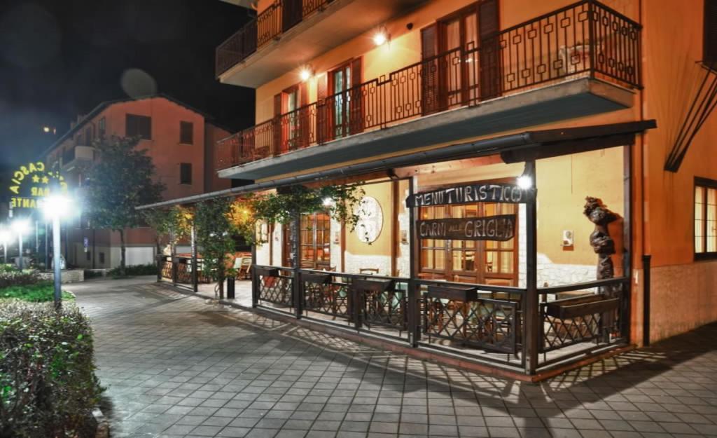 Hotel Cascia Ristorante Esterno foto