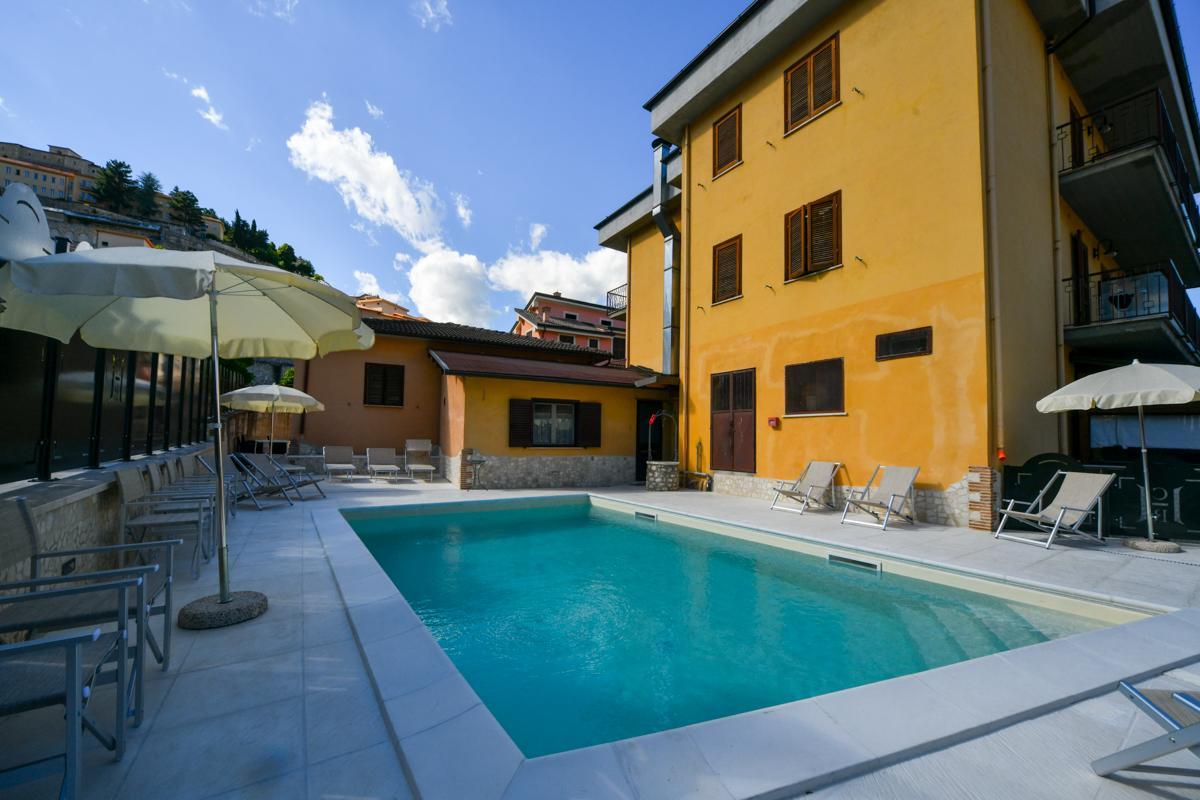 Hotel Cascia Ristorante Esterno foto